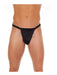 Amorable - Erotische String voor Heren - One Size - Zwart-Laced-up.nl