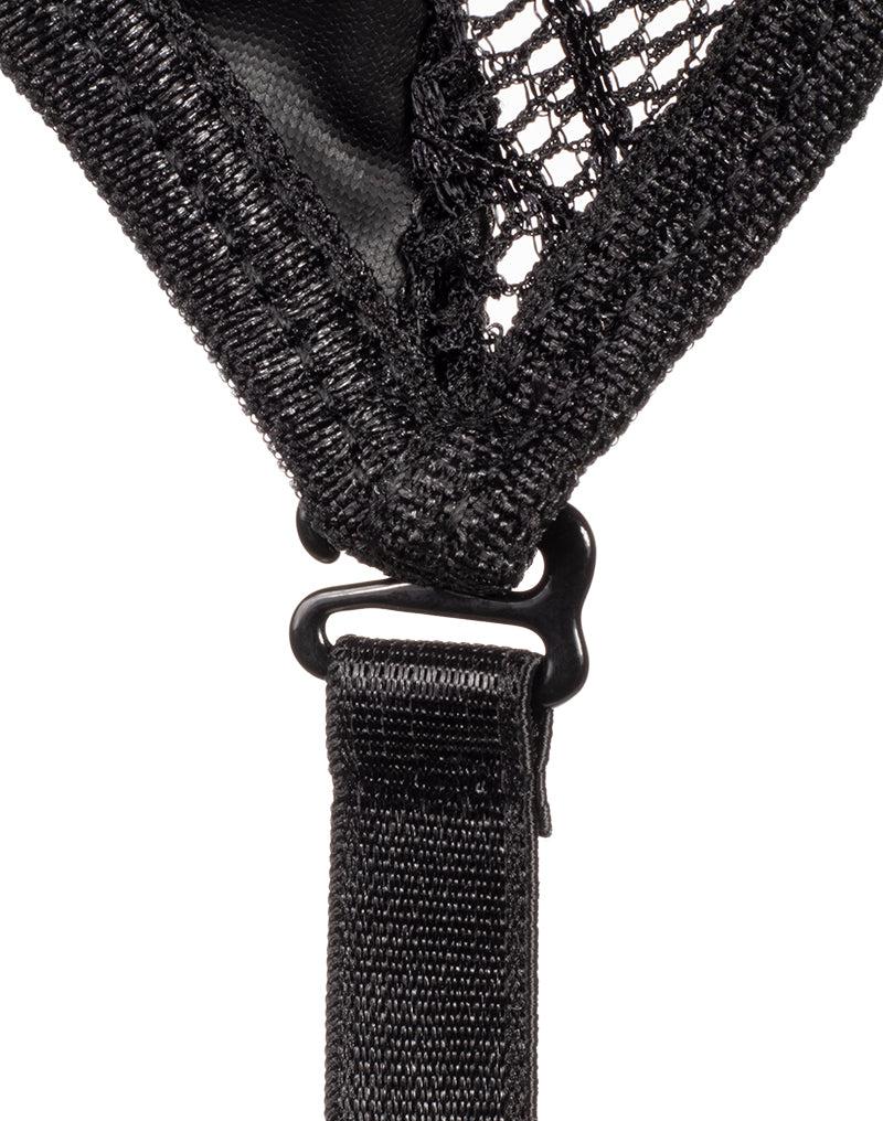 Amorable - Jarretelgordel Met Kant inzetten, Inclusief Kousen En Slip - Zwart - One Size-Laced-up.nl
