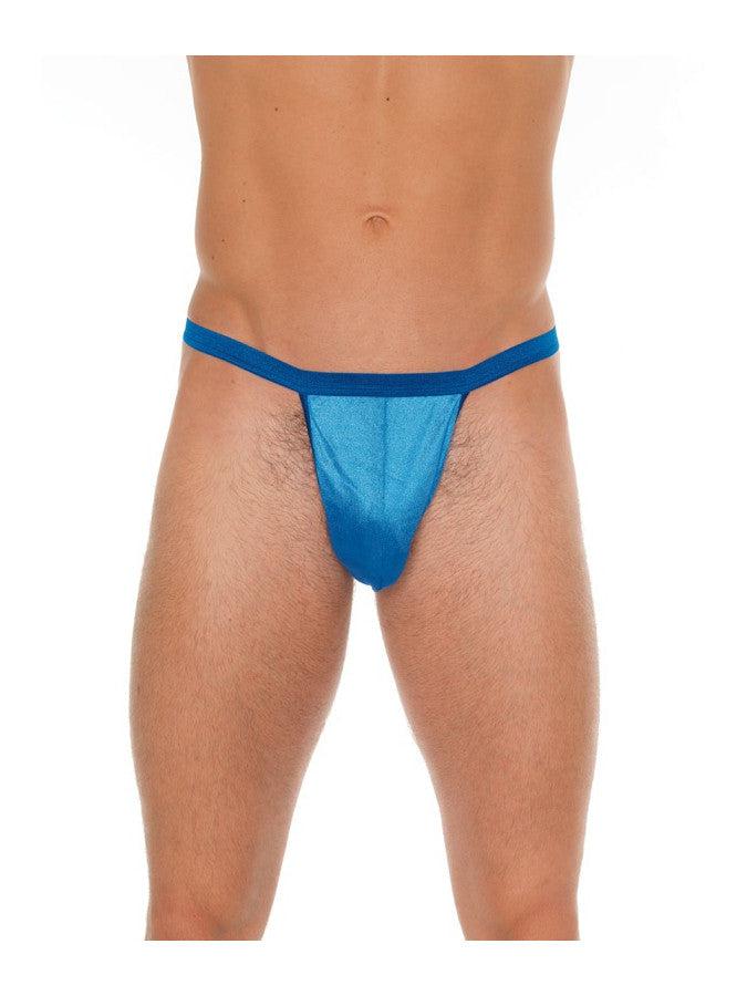 Amorable - String bleu sexy pour homme - Taille unique - Laced-up.nl