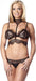 Amorable - BH-set van eyelash kant met choker S/M-Laced-up.nl