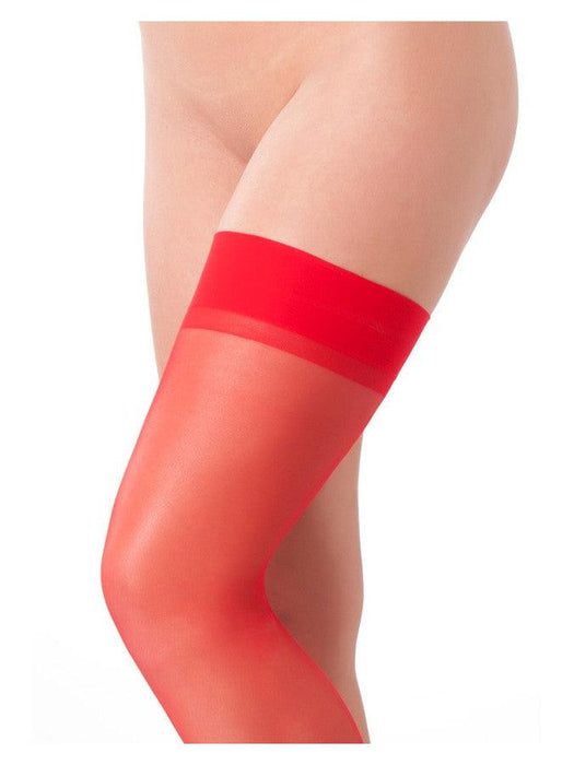 Amorable - Erotische Kousen - Rood - One Size-Laced-up.nl