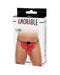 Amorable - Erotische String - Funny Heren Slip Met Olifantenkop - Rood - One Size-Laced-up.nl