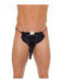 Amorable - Grappige Sexy Herenstring Met Olifantenslurf- Zwart - One Size-Laced-up.nl