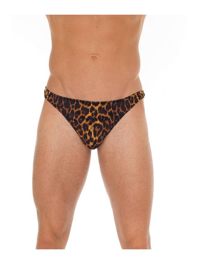Amorable - Erotische Herenstring Met Panter Print - One Size-Laced-up.nl