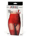 Amorable - 50's Style Jarretelgordel - Incl. String en Kousen - Rood-Erotiekvoordeel.nl