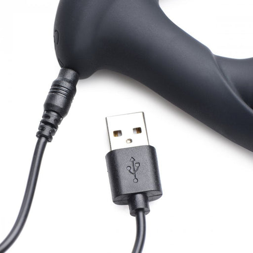 Ass Thumpers - Melkende en Vibrerende Prostaat Vibrator met Cock en Ball Ring-Laced-up.nl