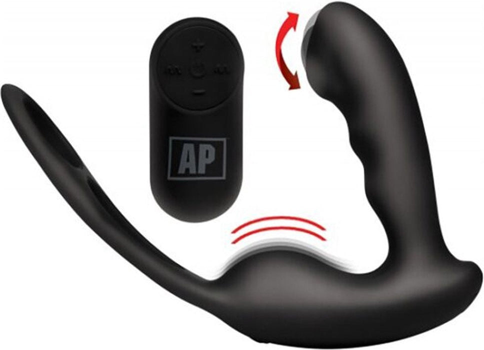 Ass Thumpers - Melkende en Vibrerende Prostaat Vibrator met Cock en Ball Ring-Laced-up.nl