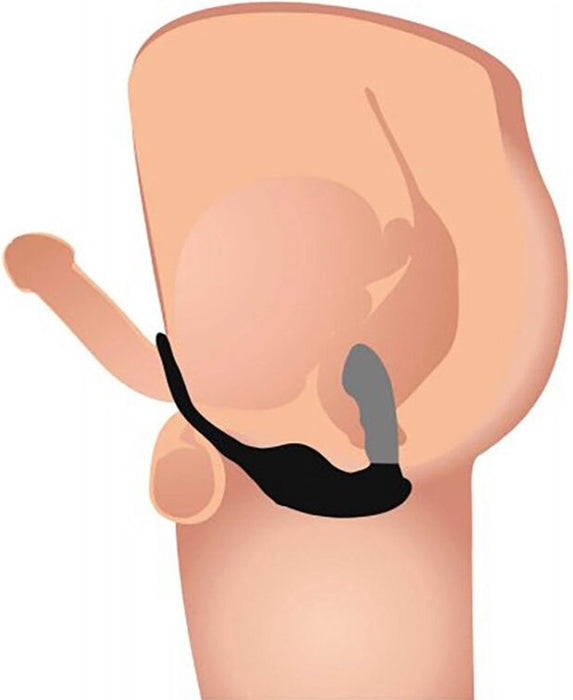 Ass Thumpers - Melkende en Vibrerende Prostaat Vibrator met Cock en Ball Ring-Laced-up.nl