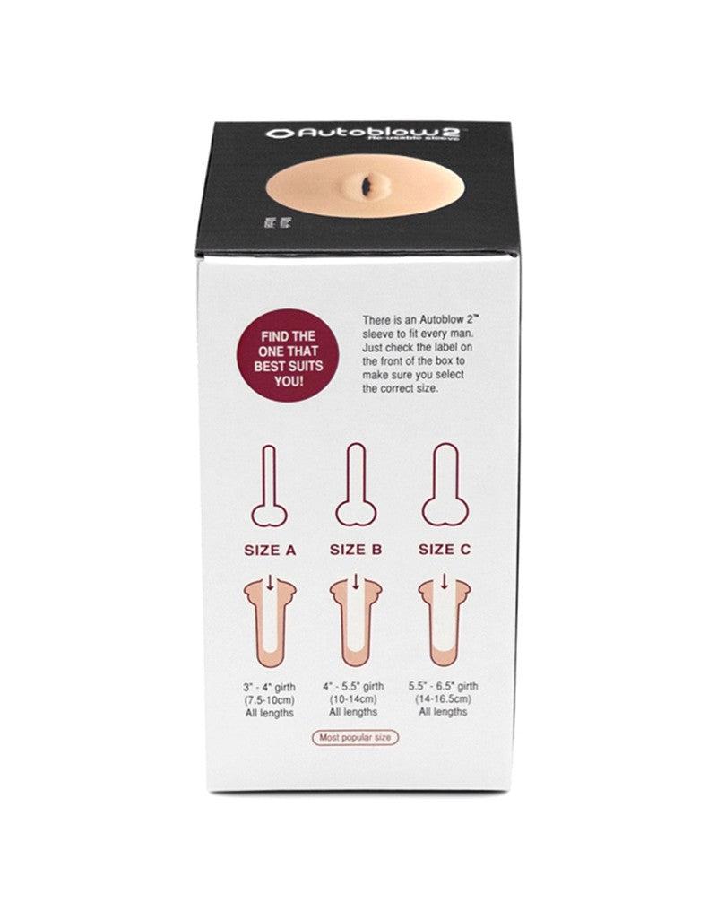 Autoblow 2 - Vervangende Sleeve B - Masturbator-Laced-up.nl