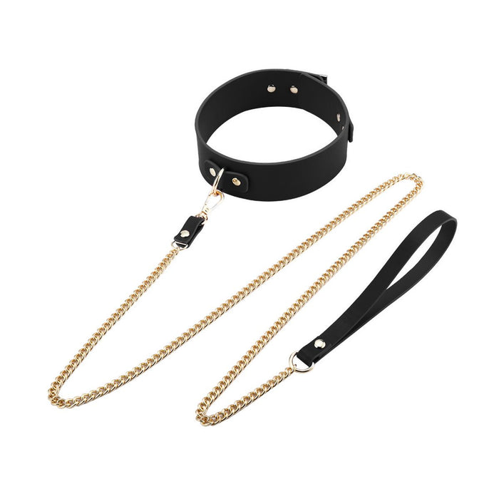 Kiotos - BDSM Fancy 5 Item Kit - Luxe Draagtas met 5 Verschillende BDSM Artikelen - PU Leer (Vegan) - Verkrijgbaar in Rood, Roze en Zwart-Laced-up.nl