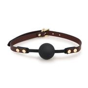 Kiotos - BDSM Fancy 9 Item Kit - Luxe Draagtas met 9 Verschillende BDSM Artikelen - Bruin-Laced-up.nl
