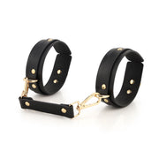 Kiotos - BDSM Fancy 9 Item Kit - Luxe Draagtas met 9 Verschillende BDSM Artikelen - Zwart-Laced-up.nl
