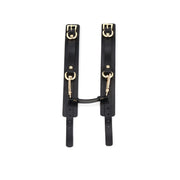 Kiotos - BDSM Fancy 9 Item Kit - Luxe Draagtas met 9 Verschillende BDSM Artikelen - Zwart-Laced-up.nl