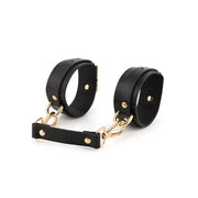 Kiotos - BDSM Fancy 9 Item Kit - Luxe Draagtas met 9 Verschillende BDSM Artikelen - Zwart-Laced-up.nl