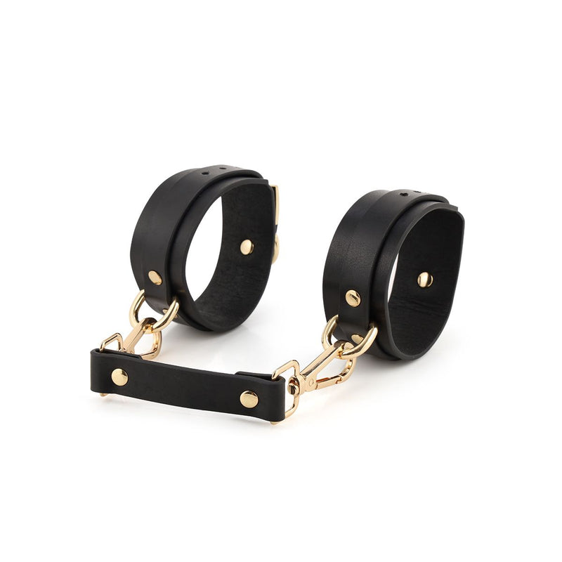 Kiotos - BDSM Fancy 9 Item Kit - Luxe Draagtas met 9 Verschillende BDSM Artikelen - Zwart-Laced-up.nl