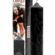 Rimba - BDSM Hot Wax Kaars Groot - Zwart-Laced-up.nl