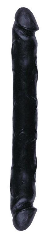 BP Toys - Dildo - Dubbele Dildo - Zwart - 30.5 cm-Laced-up.nl