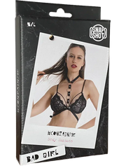 Snapshot Bad Girl - #containme- Body Harnasje - One Size - Zwart-Laced-up.nl