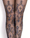 Ballerina - Fantasy Hold Ups Feeling Blue Kousen - 20 denier - Zwart/Blauw-Laced-up.nl