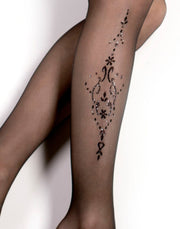 Ballerina Fantasy Hold Ups Roaring Twenties Kousen - 20 denier - Zwart-Erotiekvoordeel.nl