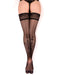 Ballerina - Fantasy Hold Ups Victorian Chandelier - Kousen - 20 denier - Zwart-Laced-up.nl