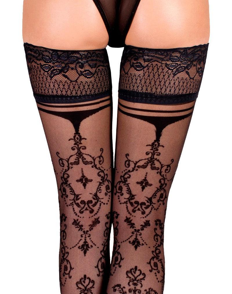 Ballerina - Hold Up Kousen - Concierto - 20 denier - Zwart-Laced-up.nl