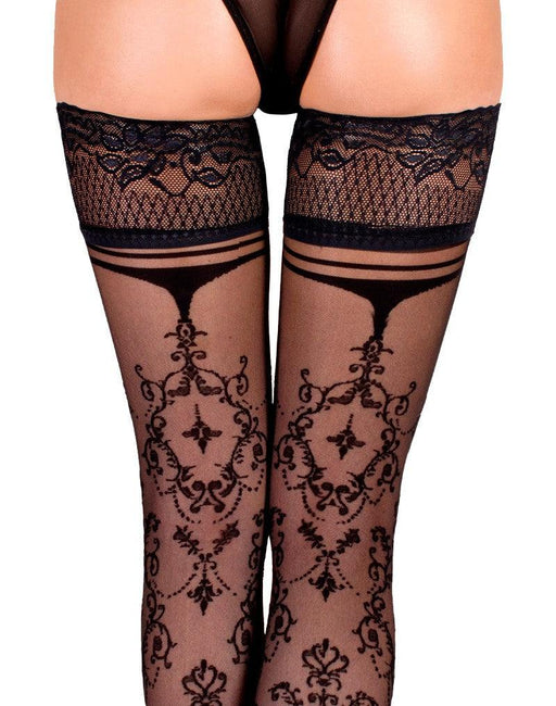 Ballerina - Hold Up Kousen - Concierto - 20 denier - Zwart-Laced-up.nl