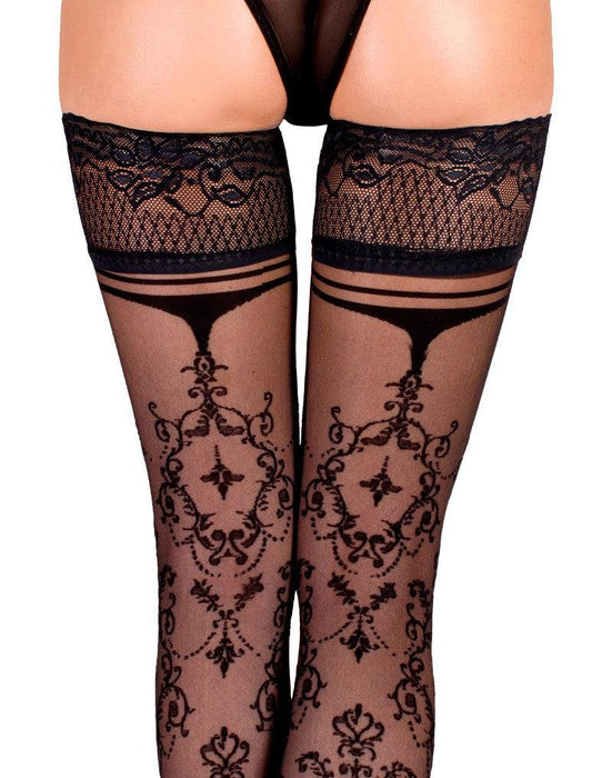 Ballerina - Hold Up Kousen - Concierto - 20 denier - Zwart-Laced-up.nl