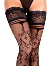 Ballerina - Hold Up Kousen - Concierto - 20 denier - Zwart-Laced-up.nl