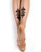 Ballerina - Hold Up Kousen - Ouverture - 20 denier - Nude/Zwart-Laced-up.nl