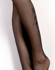 Ballerina - Hold Up Kousen - Sonata - 20 denier - Zwart-Laced-up.nl