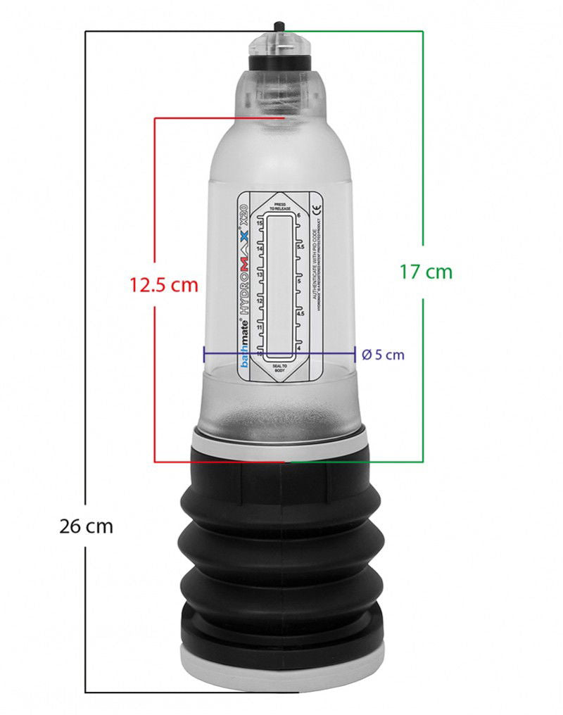 Bathmate - Hydromax 5 Penispomp - Transparant-Erotiekvoordeel.nl