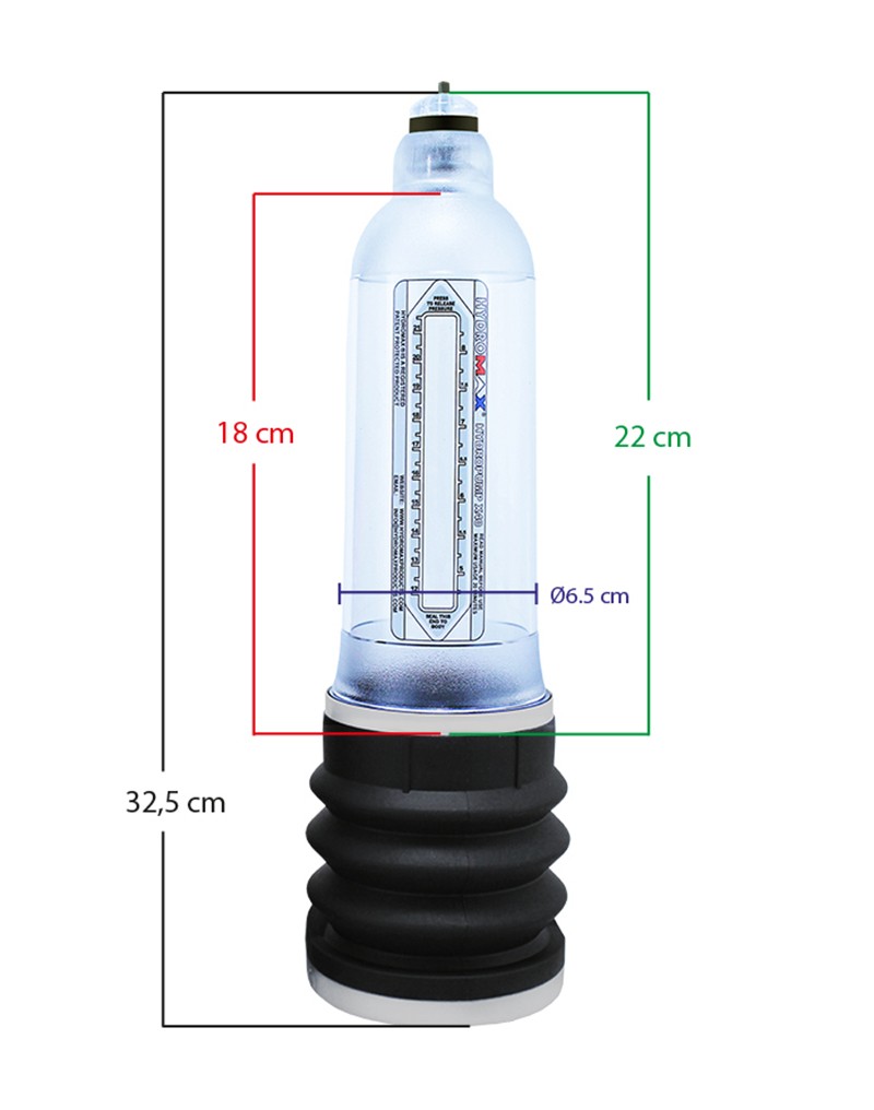 Bathmate - Hydromax 9 Penispomp - Transparant-Erotiekvoordeel.nl