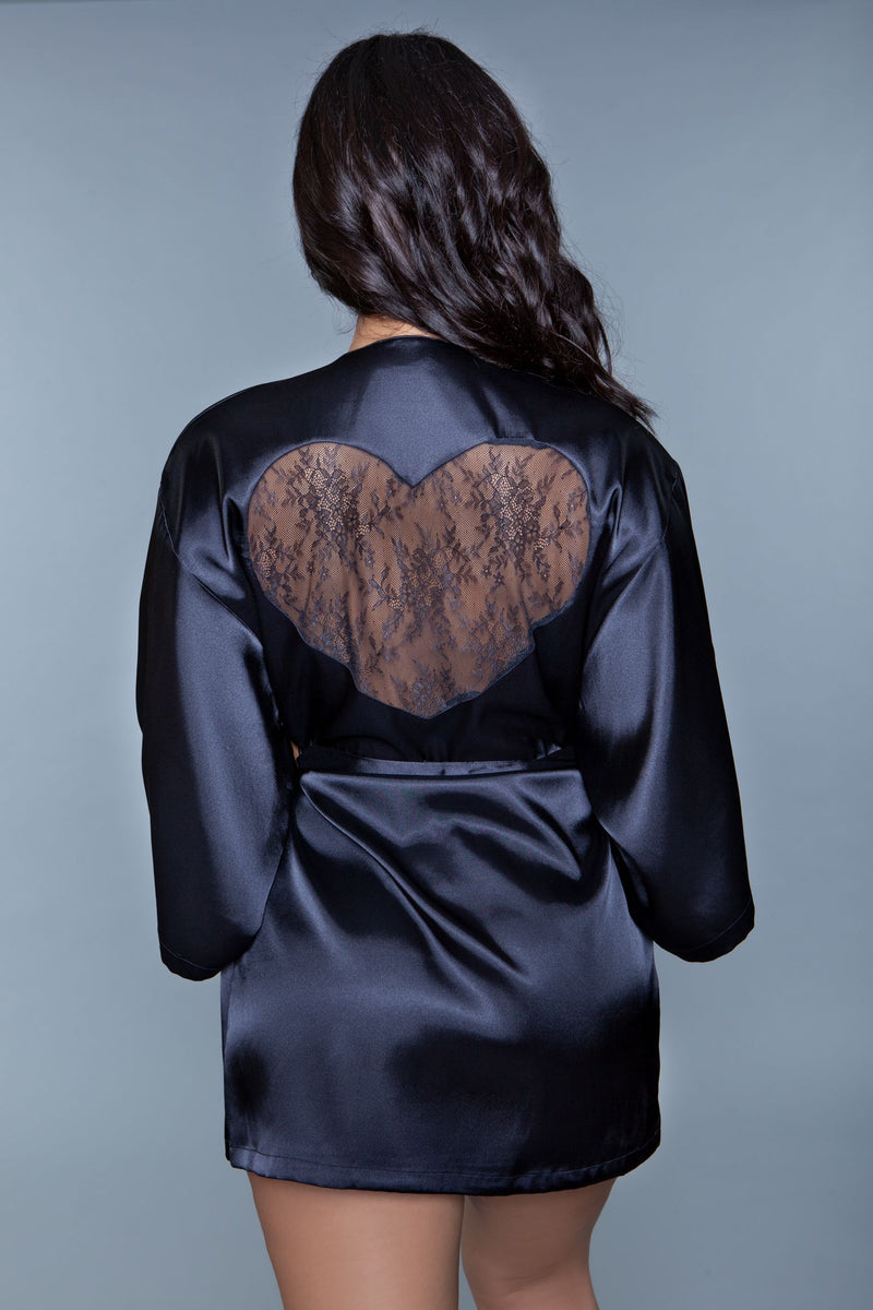 Be Wicked - Amora - Robe - Zwart-Erotiekvoordeel.nl