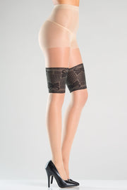Be Wicked - Bow Bands - Panty - Nude/Zwart - One Size-laced-up.nl