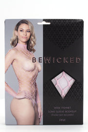 Be Wicked - Dancing All Night - Grote Gaten Visnet Body - Roze - One Size-laced-up.nl