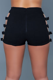 Be Wicked - Feel The Vibe - Erotische Hipster - Shorts - Zwart-laced-up.nl