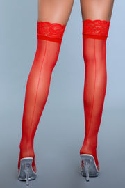 Be Wicked - Keep A Secret - Naad Kousen - Rood - One Size-laced-up.nl