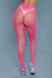 Be Wicked - Up All Night - Mini-Netzhöschen - Hot Pink - Einheitsgröße - Laced-up.nl