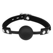 Chisa - Behave! Be Quiet - Ball Gag - Siliconen - Zwart-Erotiekvoordeel.nl