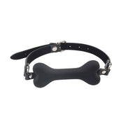 Chisa - Behave! Doggie Bone - Hondenbot Bit Gag - Zwart-Erotiekvoordeel.nl