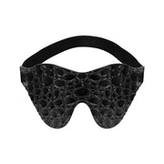 Chisa - Behave! Love is Blind - Blinddoek - Druppel Motief - PU Leer - Zwart-Erotiekvoordeel.nl