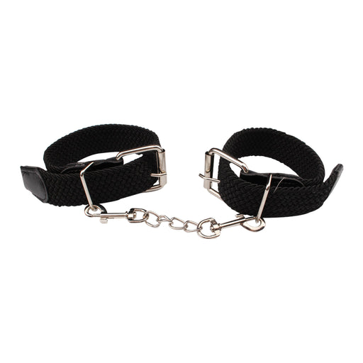 Chisa - Behave! Under Control Cuffs - Boeienset voor polsen of enkels - Zwart-Erotiekvoordeel.nl