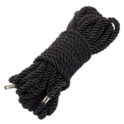 Being Fetish - Magic Touch Deluxe Silky Bondage-Seil - 10 Meter - Schwarz - Laced-up.nl