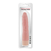 Being Fetish - Vibrerende Dildo - 20,5 cm - PVC - Batterijen - Lichte Huidskleur-Erotiekvoordeel.nl