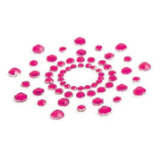 Bijoux Indiscrets - Mimi - Tepelstickers Strass - Tepelhoedjes - Roze-Laced-up.nl