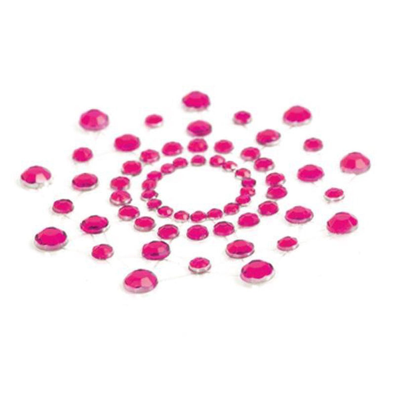 Bijoux Indiscrets - Mimi - Tepelstickers Strass - Tepelhoedjes - Roze-Laced-up.nl