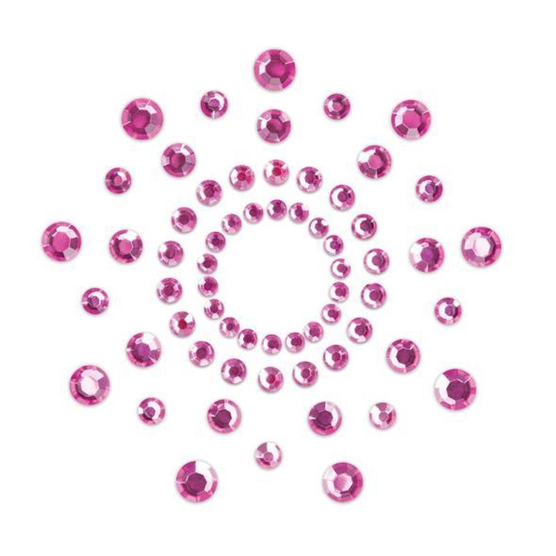 Bijoux Indiscrets - Mimi - Tepelstickers Strass - Tepelhoedjes - Roze-Laced-up.nl