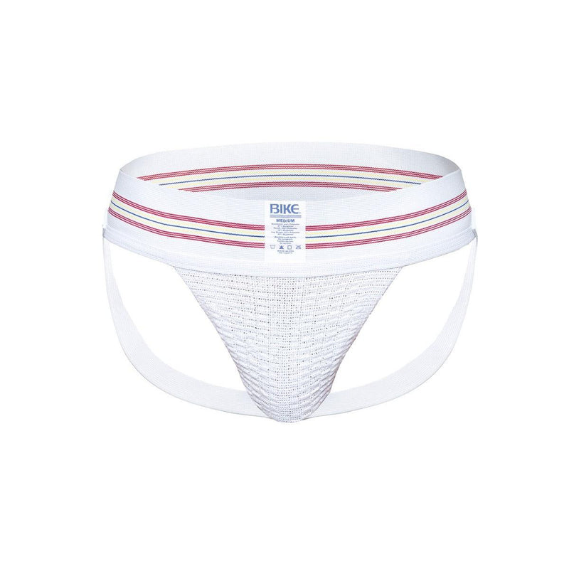 Bike Original - Jockstrap Herenslip - Elastische Tailleband 7,5 cm - Wit-laced-up.nl