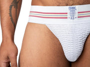 Bike Original - Jockstrap Herenslip - Elastische Tailleband 7,5 cm - Wit-laced-up.nl